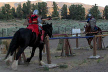 James, Phil jousting